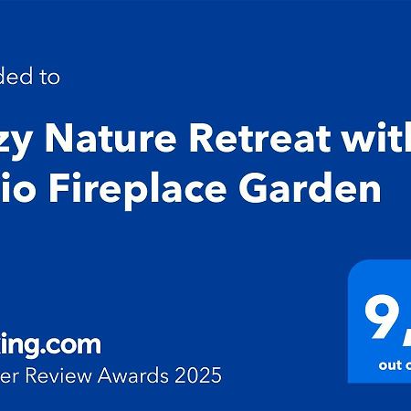 Cozy Nature Retreat With Patio Fireplace Garden Maciejowice Exterior foto