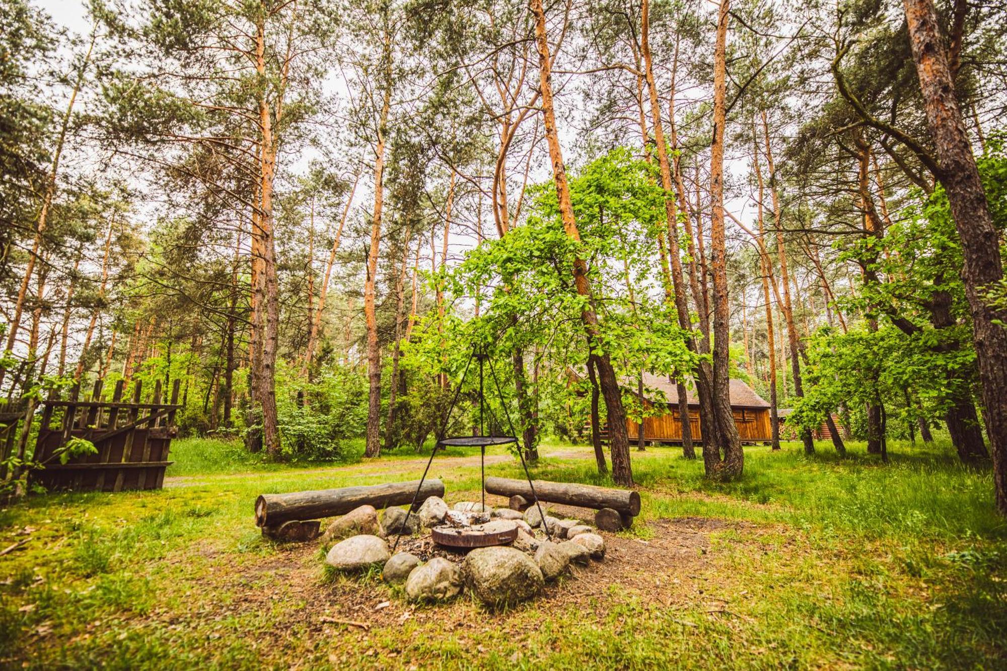 Cozy Nature Retreat With Patio Fireplace Garden Maciejowice Exterior foto