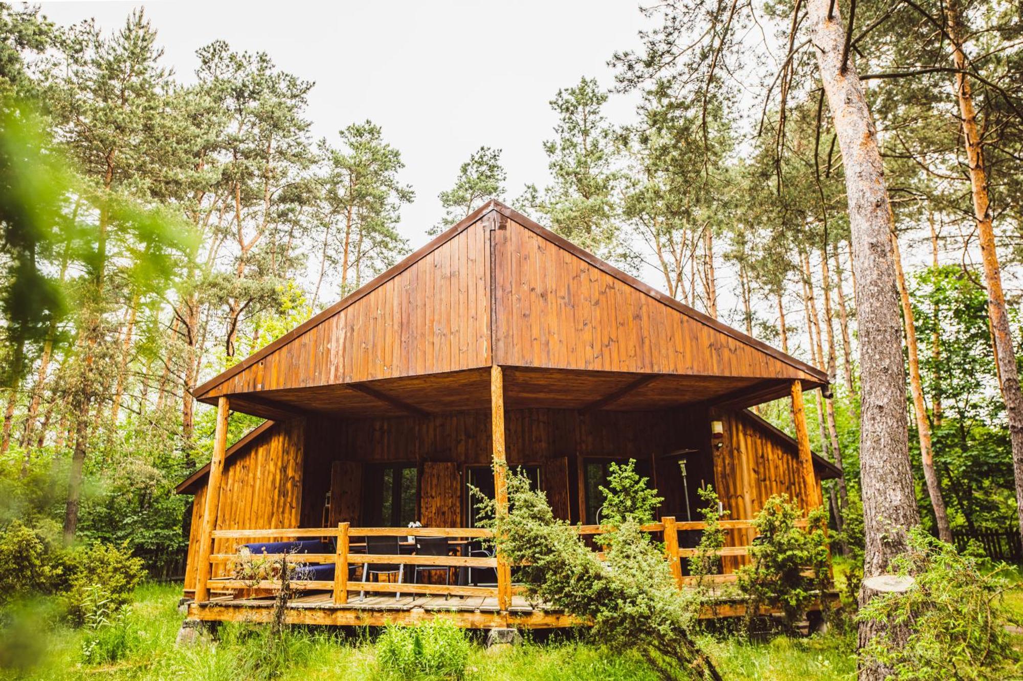 Cozy Nature Retreat With Patio Fireplace Garden Maciejowice Exterior foto